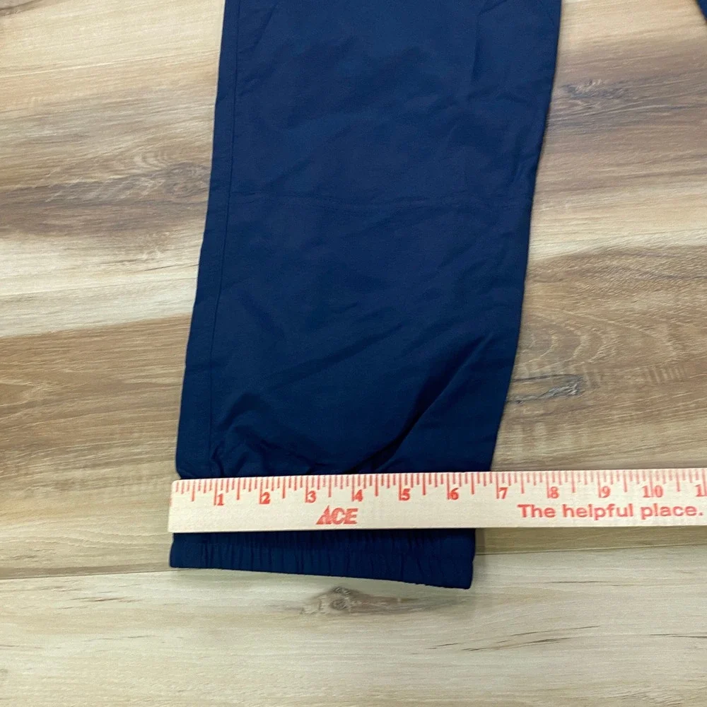 Polo Ralph Lauren Performance Joggers LG Hiking Belted Nylon Navy Blue Pants